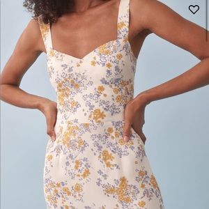 Reformation Humphrey dress in Christina